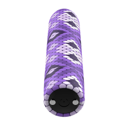 Custom Bullets - Rechargeable Snake Purple Magnetic Bullet 10V